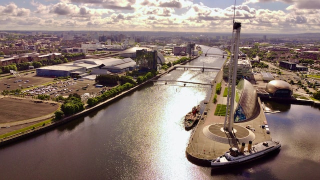 overview of Glasgow clyde